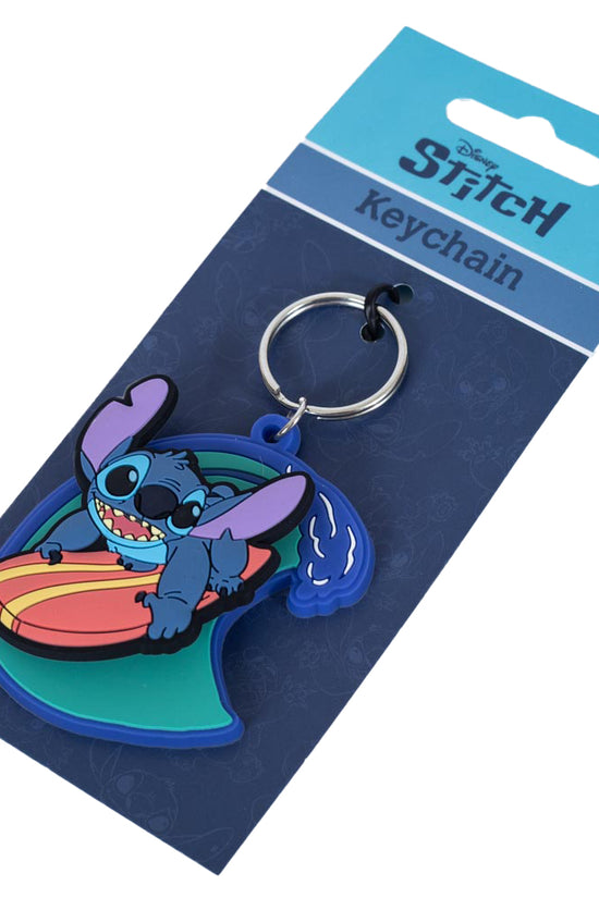 Lilo & Stitch Surfing Stitch PVC Keyring