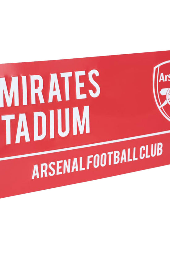 Arsenal FC Colour Street Sign