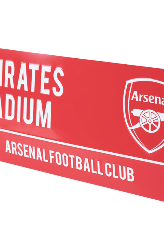 Arsenal FC Colour Street Sign