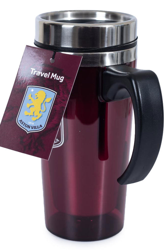 Aston Villa FC Handled Travel Mug