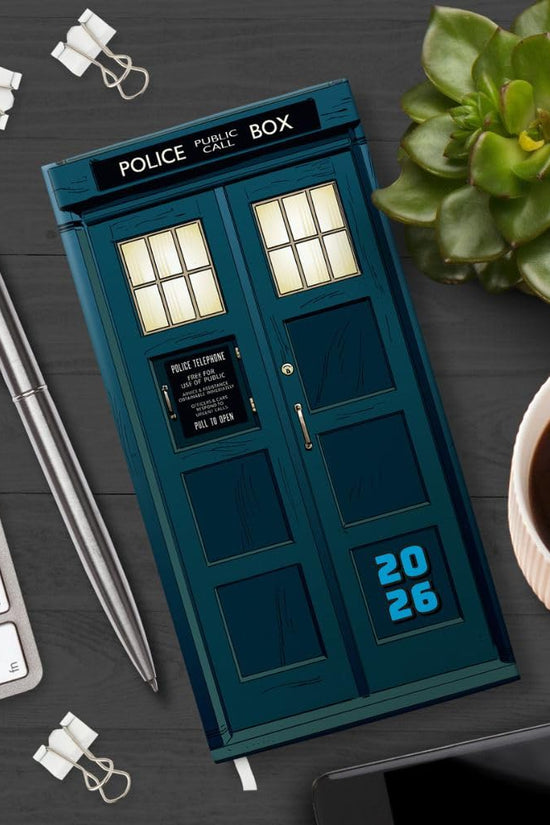 Doctor Who Slim Diary 2026