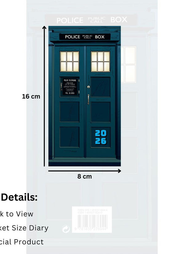 Doctor Who Slim Diary 2026