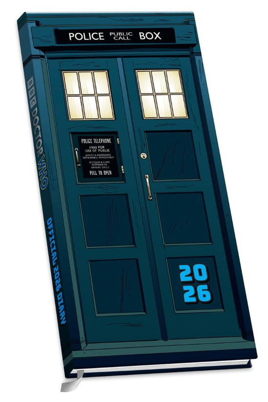 Doctor Who Slim Diary 2026