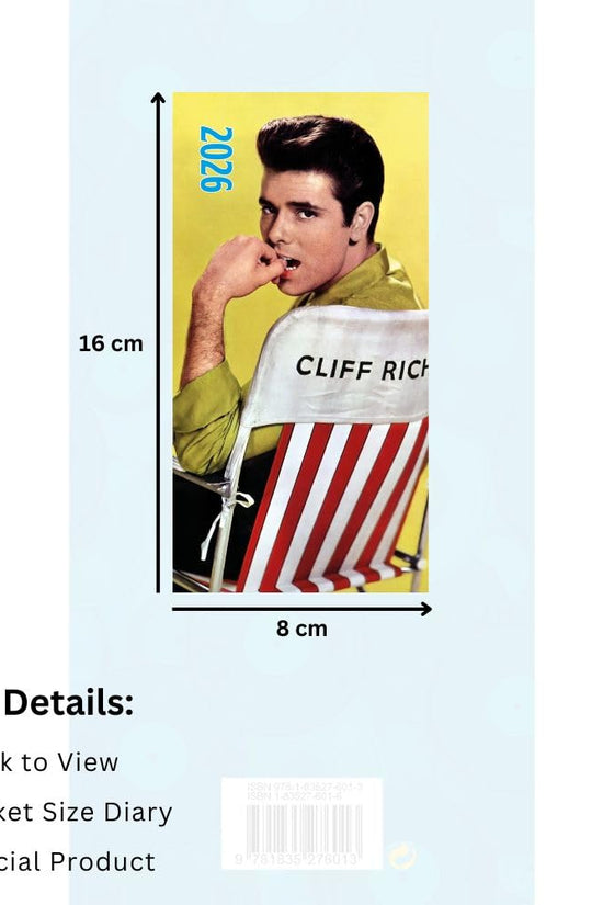 Cliff Richard Slim Diary 2026