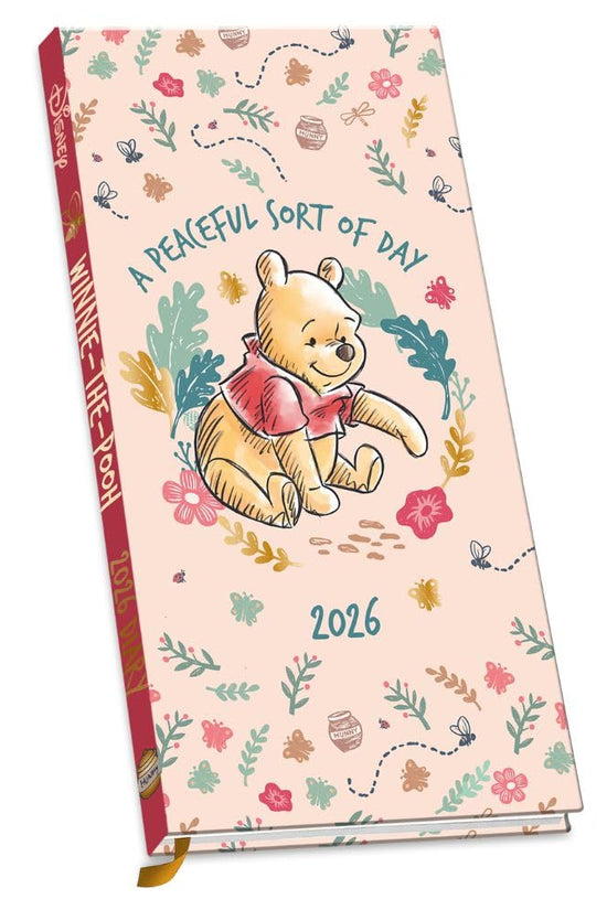 Winnie The Pooh Slim Diary 2026