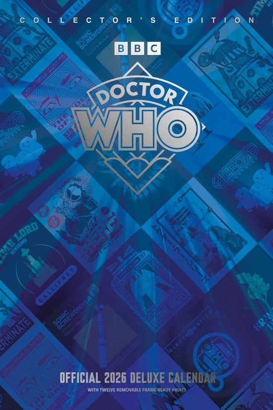 Doctor Who Classic Edition Deluxe Calendar 2026