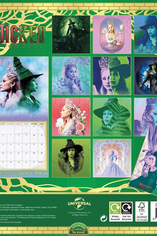 Wicked Calendar & Diary Gift Box 2026
