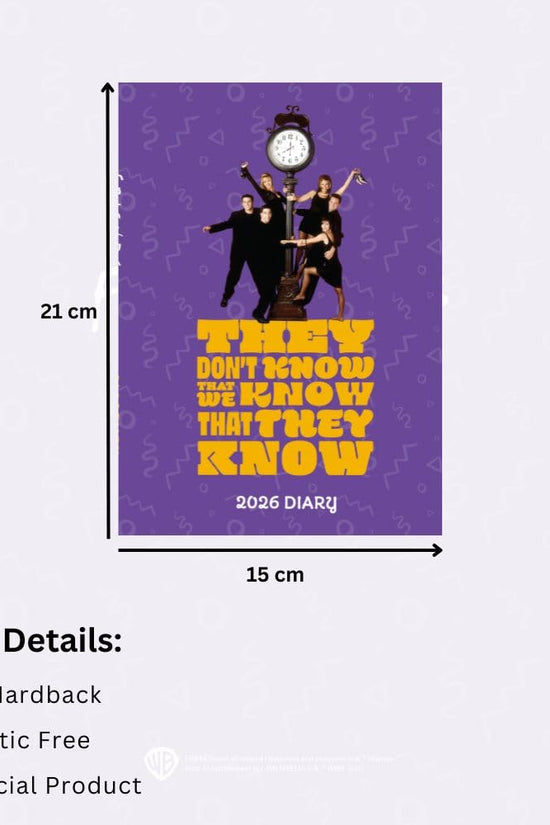 Friends A5 Diary 2026