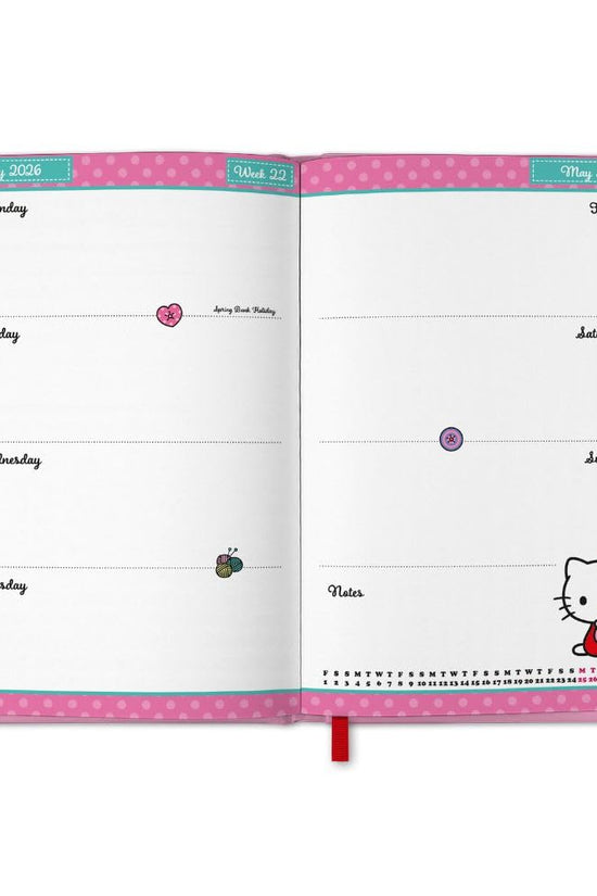Hello Kitty A5 Diary 2026