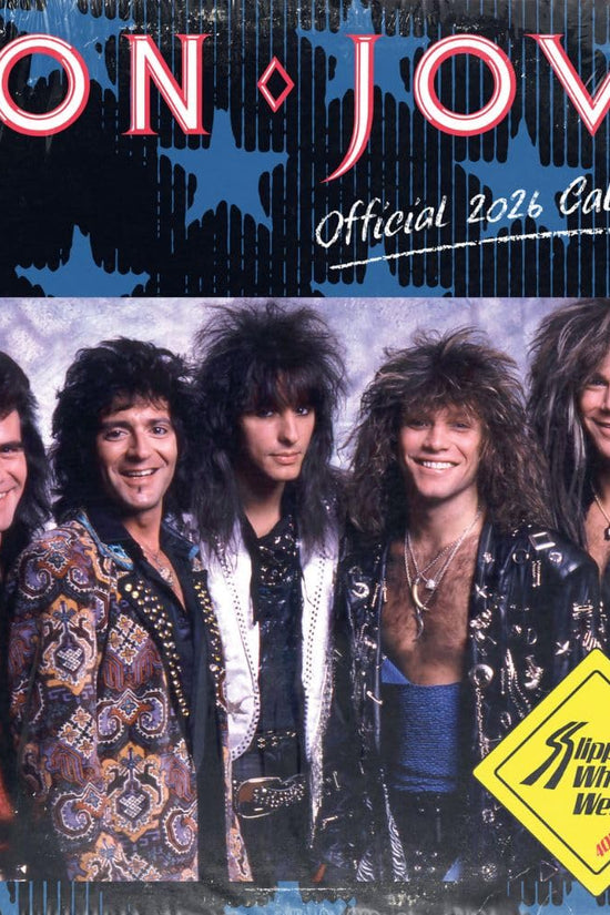 Bon Jovi Square Calendar 2026