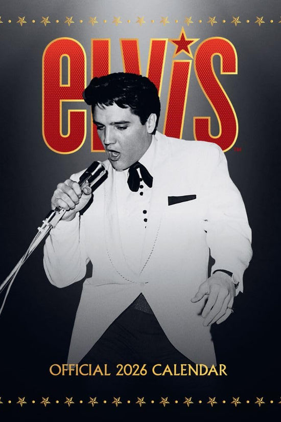 Elvis Presley Square Calendar 2026