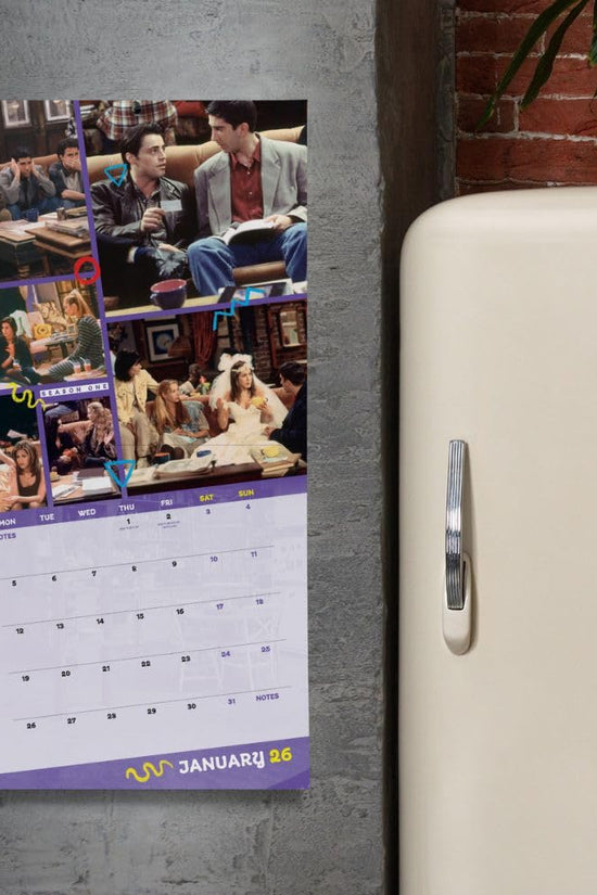 Friends Square Calendar 2026