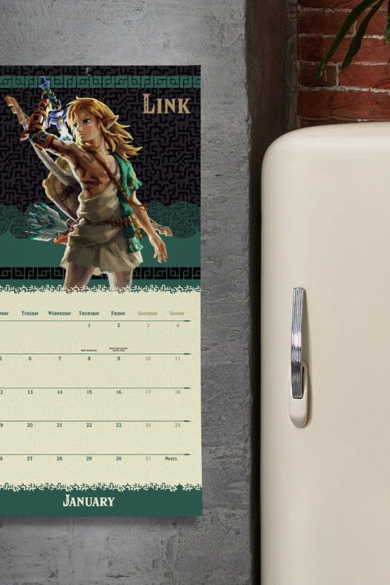 The Legend Of Zelda Square Calendar 2026