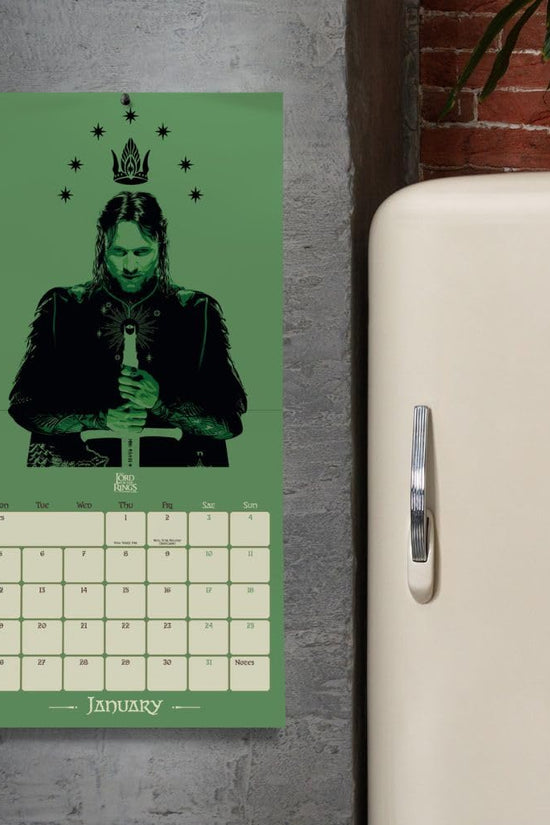 The Lord Of The Rings Square Calendar 2026