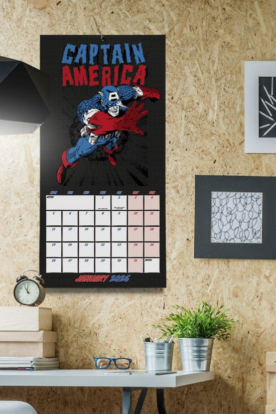 Marvel Comics Square Calendar 2026
