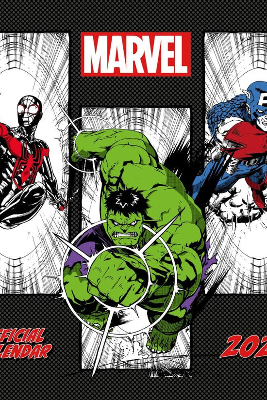 Marvel Comics Square Calendar 2026