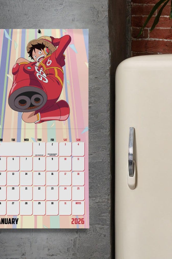 One Piece Square Calendar 2026