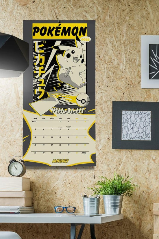 Pokemon Square Calendar 2026