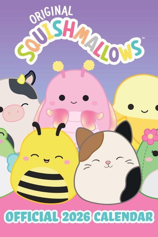 Squishmallows Square Calendar 2026