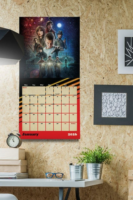Stranger Things Square Calendar 2026