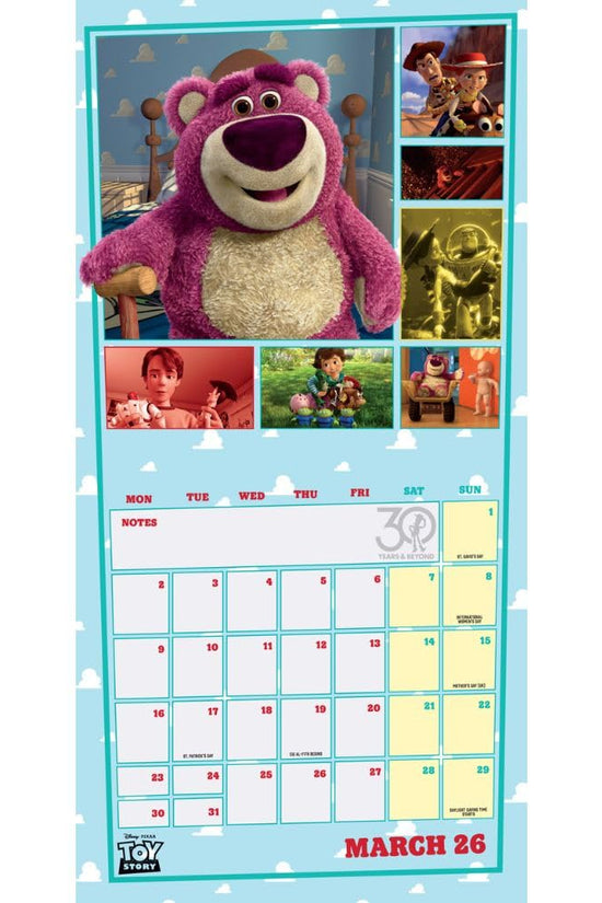 Toy Story Square Calendar 2026