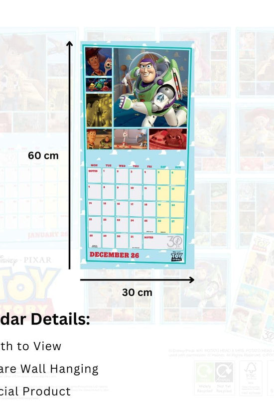 Toy Story Square Calendar 2026
