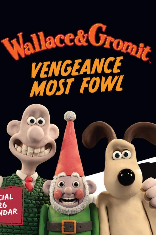 Wallace & Gromit Square Calendar 2026