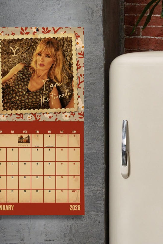 Yellowstone Square Calendar 2026