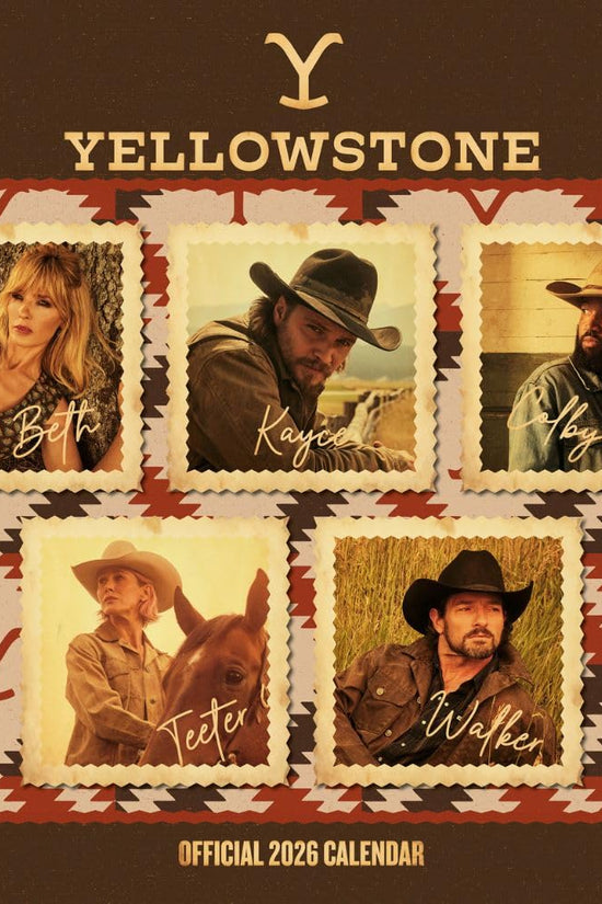 Yellowstone Square Calendar 2026