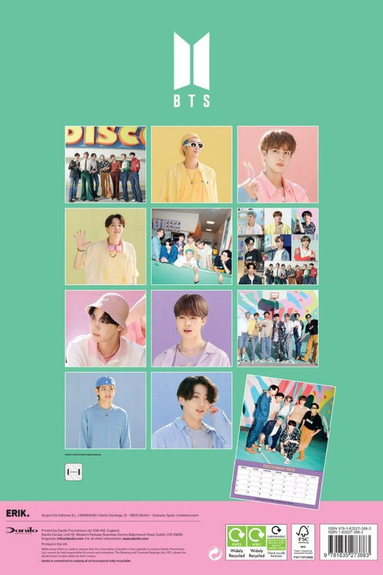 BTS A3 Calendar 2026