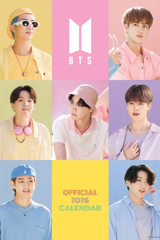 BTS A3 Calendar 2026