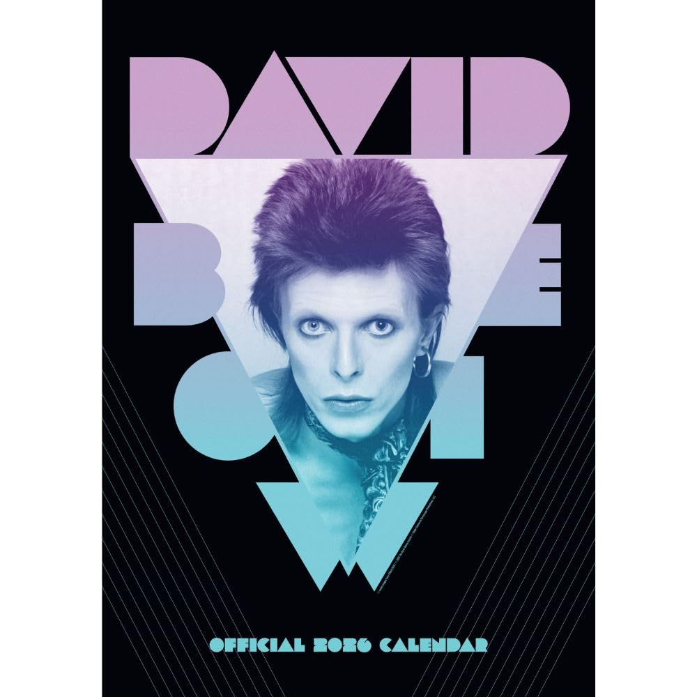 David Bowie A3 Calendar 2026