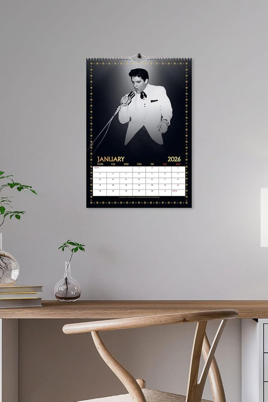 Elvis Presley A3 Calendar 2026