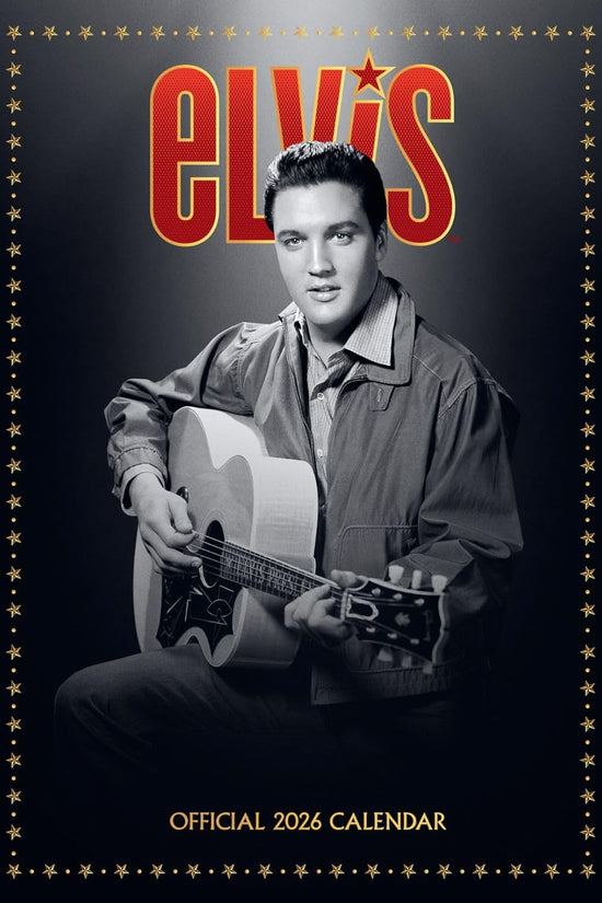 Elvis Presley A3 Calendar 2026