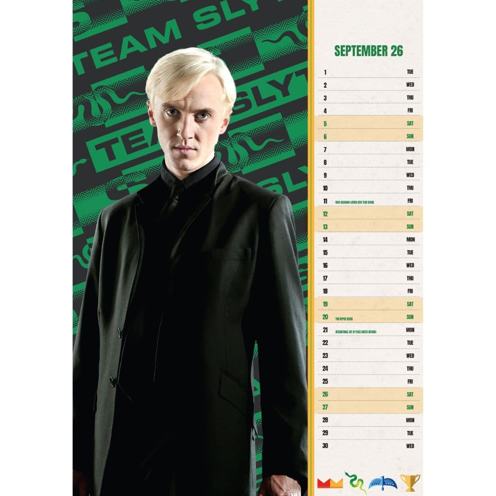 Harry Potter A3 Calendar 2026