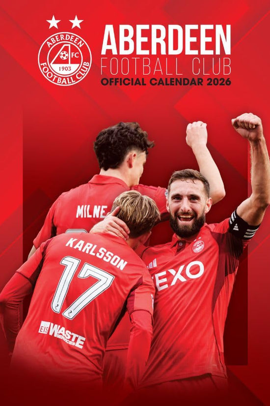 Aberdeen FC A3 Calendar 2026