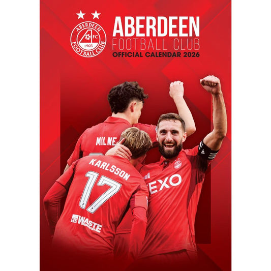 Aberdeen FC A3 Calendar 2026