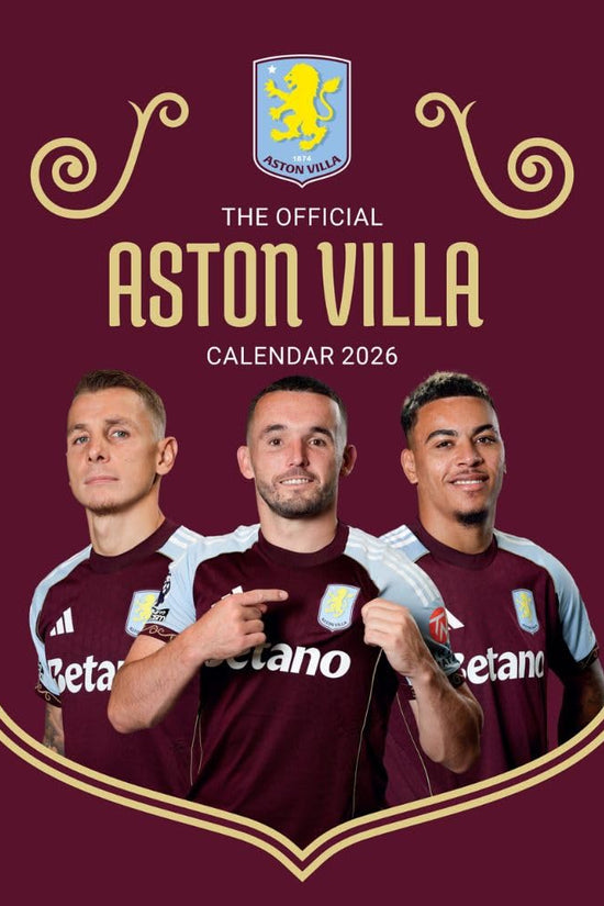 Aston Villa FC A3 Calendar 2026