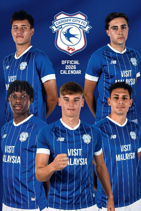 Cardiff City FC A3 Calendar 2026