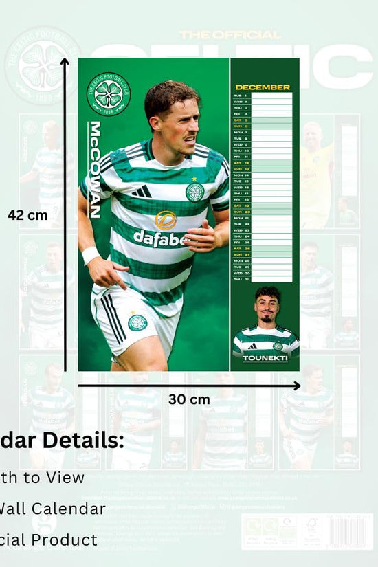 Celtic FC A3 Calendar 2026