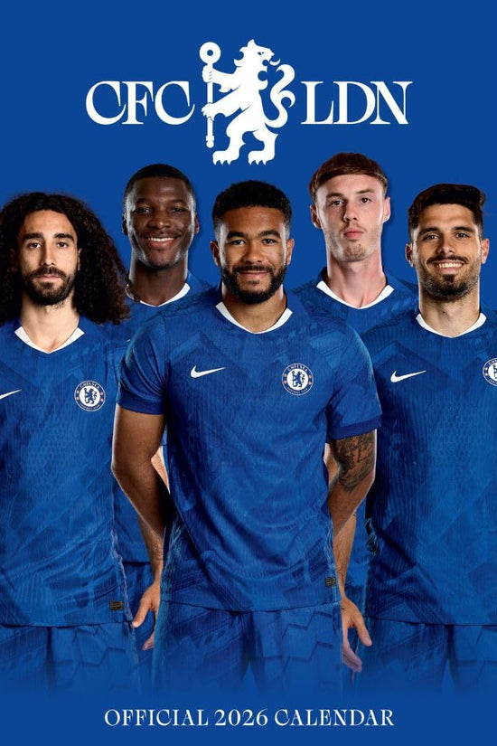 Chelsea FC A3 Calendar 2026