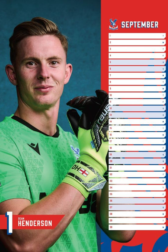 Crystal Palace FC A3 Calendar 2026