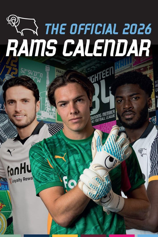 Derby County FC A3 Calendar 2026