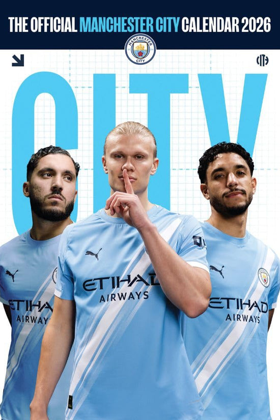Manchester City FC A3 Calendar 2026