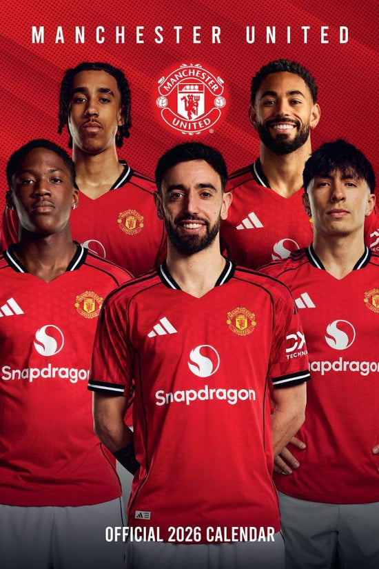 Manchester United FC A3 Calendar 2026