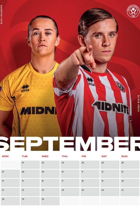 Sheffield United FC A3 Calendar 2026