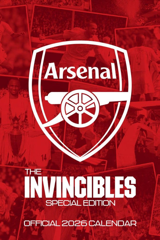 Arsenal FC Legends Square Calendar 2026