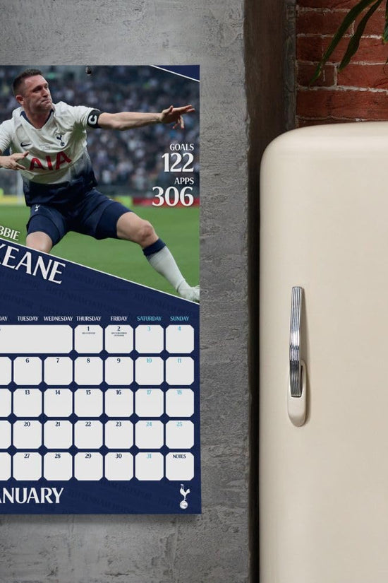 Tottenham Hotspur FC Legends Square Calendar 2026