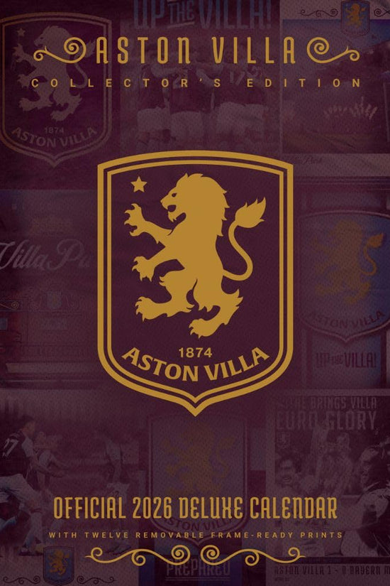Aston Villa FC Deluxe Calendar 2026