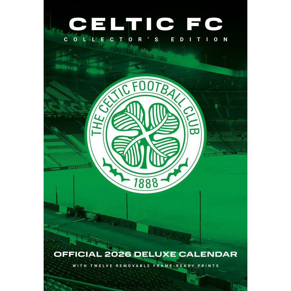 Celtic FC Deluxe Calendar 2026